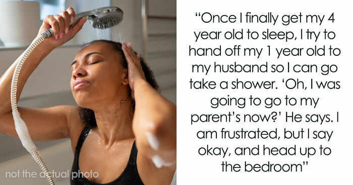 Guy Parties With The Boys While Wife Cares For Sick Kids, Leaves Again While She Takes 5 Min Shower