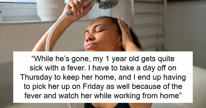 Guy Parties With The Boys While Wife Cares For Sick Kids, Leaves Again While She Takes 5 Min Shower