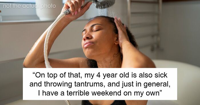 Guy Parties With The Boys While Wife Cares For Sick Kids, Leaves Again While She Takes 5 Min Shower