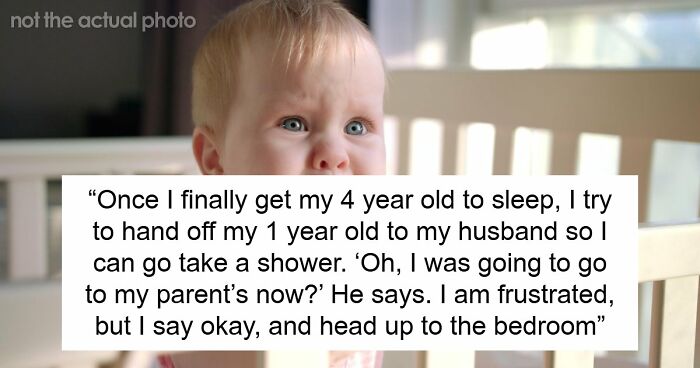 Guy Parties With The Boys While Wife Cares For Sick Kids, Leaves Again While She Takes 5 Min Shower