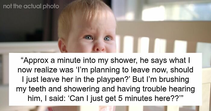 Guy Parties With The Boys While Wife Cares For Sick Kids, Leaves Again While She Takes 5 Min Shower