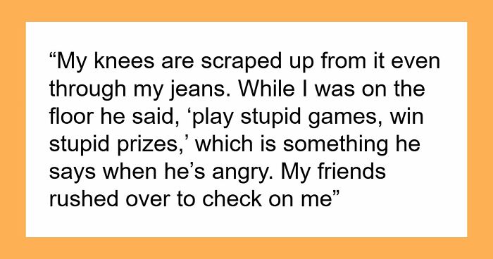 “My Husband Shoved Me To The Floor At A Party And Left Me There”