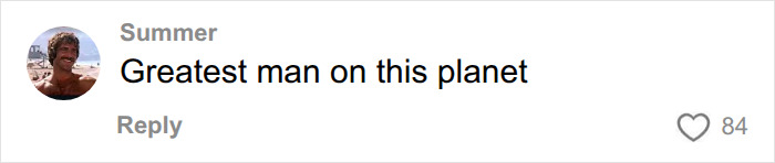 A user comment: "Greatest man on this planet." This could refer to David Attenborough and his long life and diet.