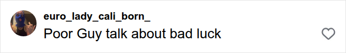 User comment "Poor Guy talk about bad luck" from euro_lady_cali_born_. The comment reflects on the Hantavirus Patient Zero outbreak.