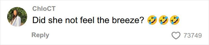 Humorous TikTok comment on bridesmaid’s wardrobe malfunction at wedding