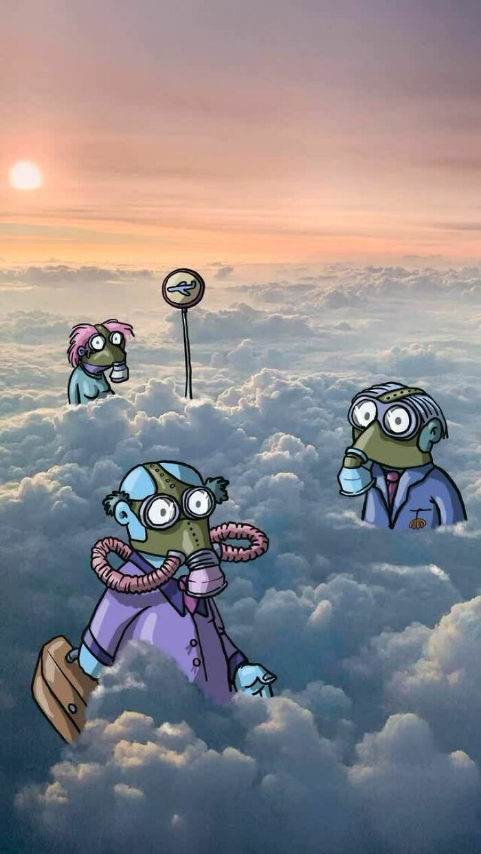 Illustrator Continues To ‘Invade’ Strangers’ Instagram Photos With Funny Cartoons (27 New Pics)
