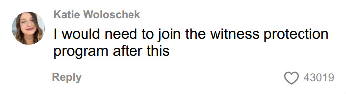 Funny TikTok comment about wedding dance mishap with bridesmaid