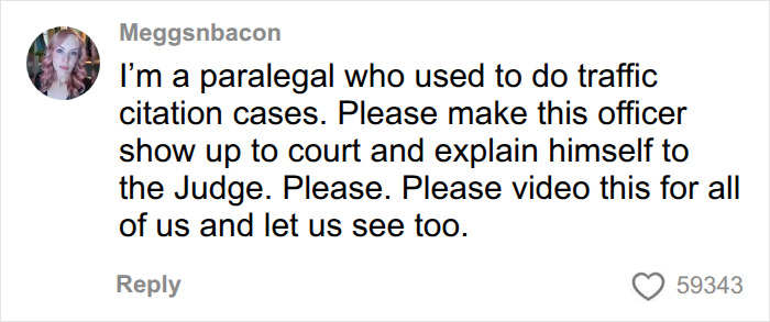 Paralegal urges officer to explain traffic citation in court Paralegal urges officer to explain traffic citation in court