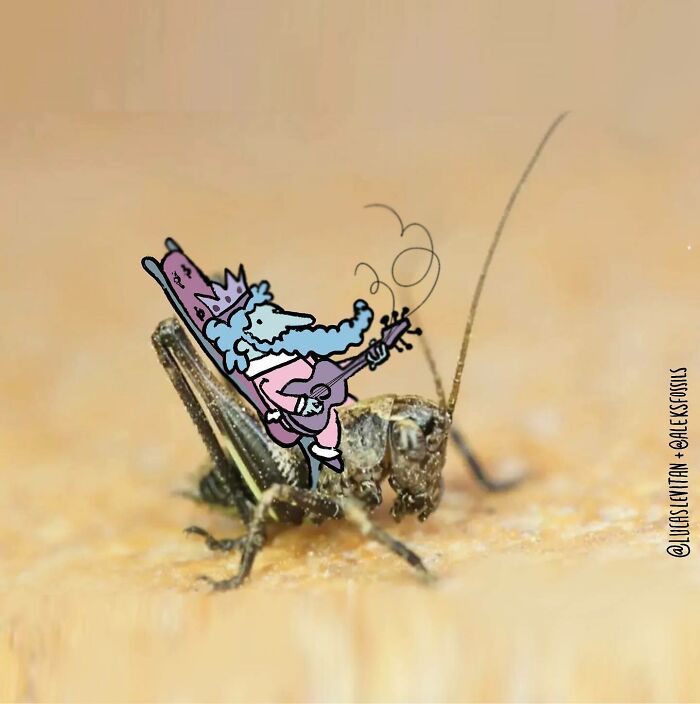 Illustrator Continues To ‘Invade’ Strangers’ Instagram Photos With Funny Cartoons (27 New Pics)