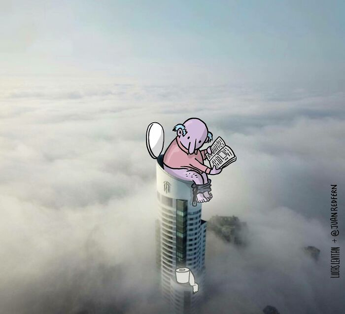 Illustrator Continues To ‘Invade’ Strangers’ Instagram Photos With Funny Cartoons (27 New Pics)