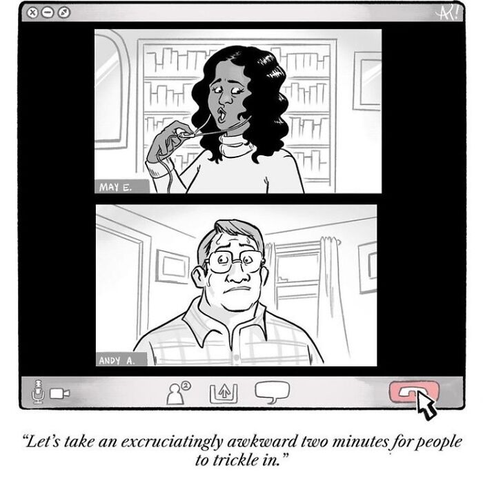 This Artist Turns Everyday Anxiety Into Brilliantly Absurd Cartoons That Feel Too Real (20 Pics)