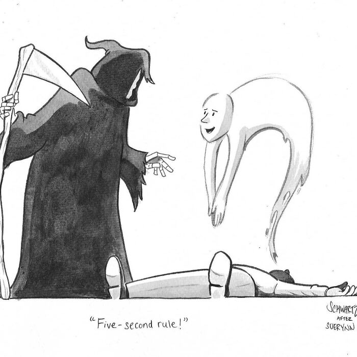 This Artist Turns Everyday Anxiety Into Brilliantly Absurd Cartoons That Feel Too Real (20 Pics)
