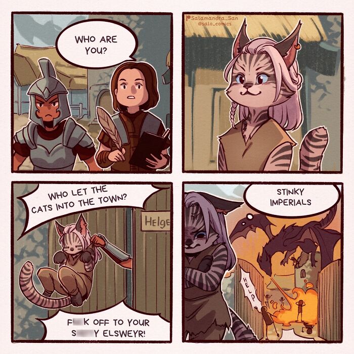 Artist Creates Funny And Relatable Comics About Cats, Relationships, And Everyday Chaos