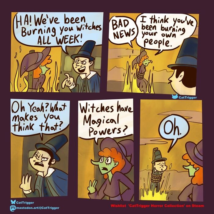 30 “Cat Trigger” Comics Full Of Sharp Humor And Unexpected Endings, Created By Patrick Cheng (New Pics)