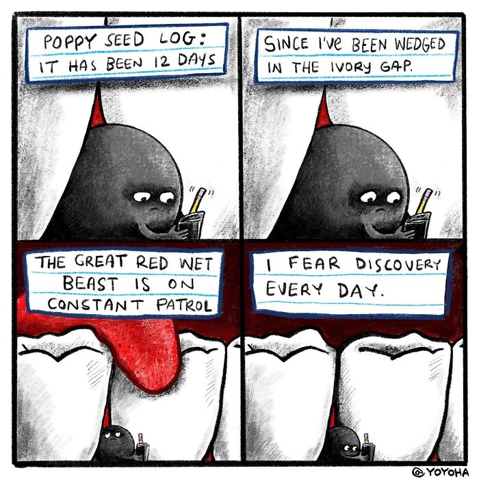 Artist Josh Hara Turns Everyday Thoughts Into Hilarious Comics That Perfectly Capture Modern Life (27 New Pics)