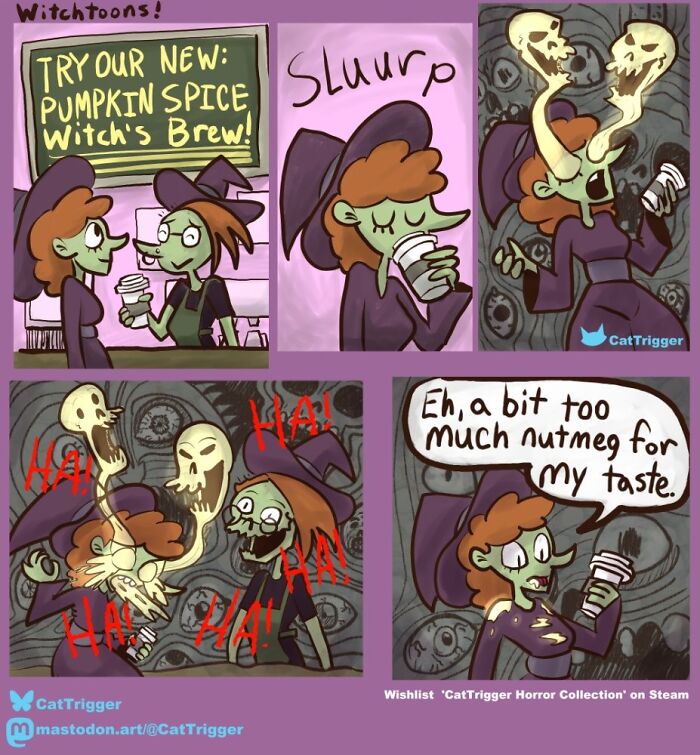 30 “Cat Trigger” Comics Full Of Sharp Humor And Unexpected Endings, Created By Patrick Cheng (New Pics)