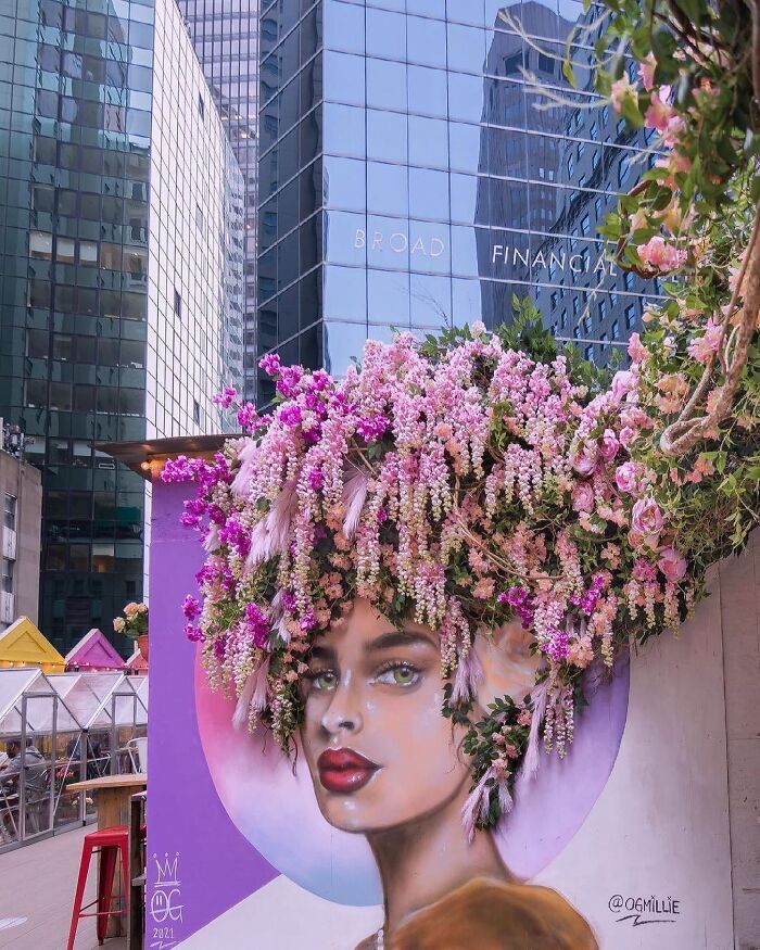 This Page With Nearly 5 Million Followers Shows What Happens When Street Artists Let Nature Finish Their Work (30 Pics)