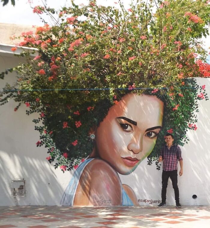 This Page With Nearly 5 Million Followers Shows What Happens When Street Artists Let Nature Finish Their Work (30 Pics)