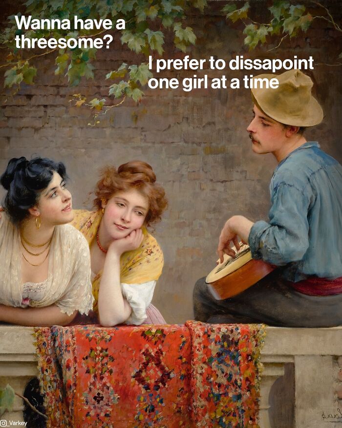 This Artist Drops Classical Paintings Into Modern Life, And The Results Are Hilariously Perfect
