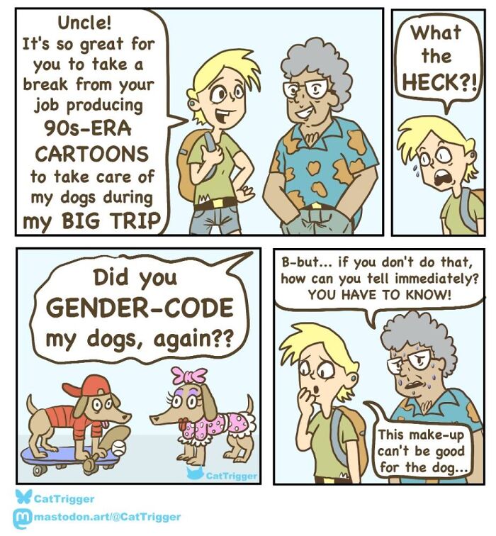 30 “Cat Trigger” Comics Full Of Sharp Humor And Unexpected Endings, Created By Patrick Cheng (New Pics)