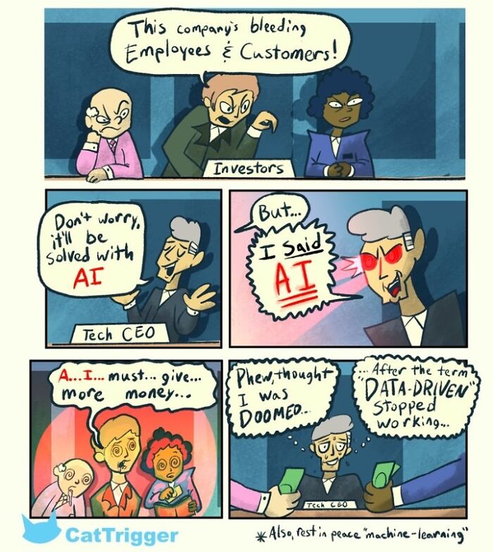 30 “Cat Trigger” Comics Full Of Sharp Humor And Unexpected Endings, Created By Patrick Cheng (New Pics)