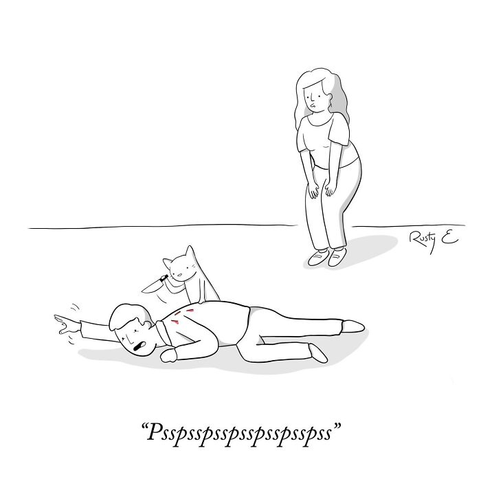 This Artist Creates One Panel Comics That Turn Random Situations Into Perfectly Silly Jokes (23 New Pics)