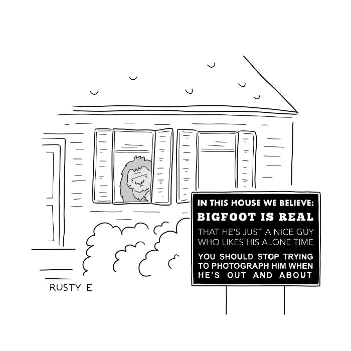 This Artist Creates One Panel Comics That Turn Random Situations Into Perfectly Silly Jokes (23 New Pics)