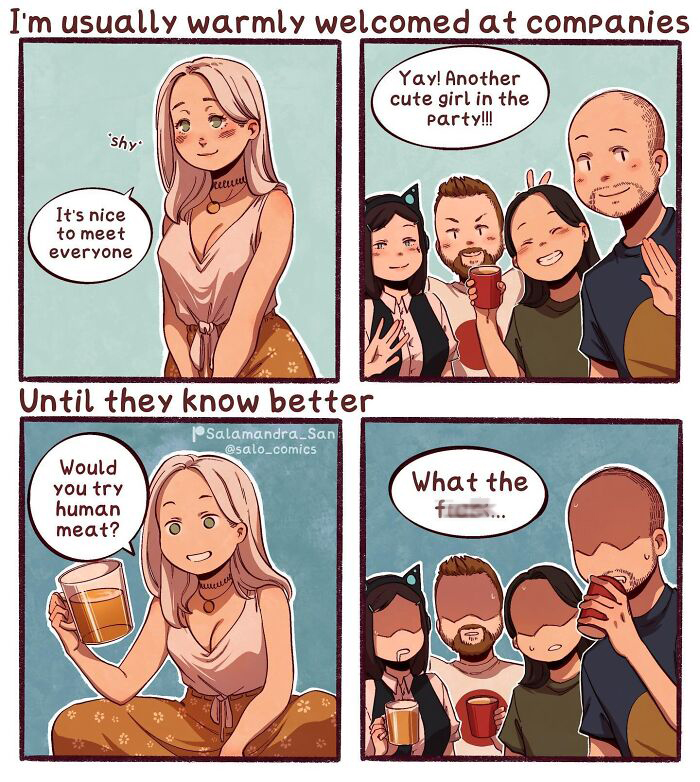 Artist Creates Funny And Relatable Comics About Cats, Relationships, And Everyday Chaos