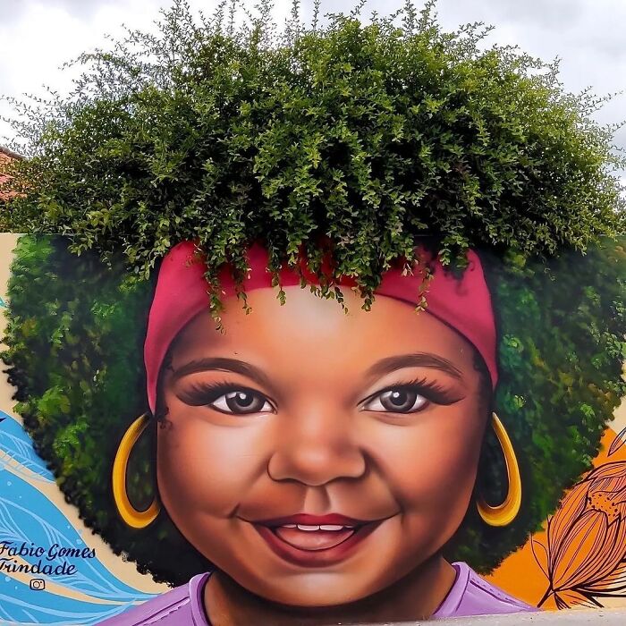 This Page With Nearly 5 Million Followers Shows What Happens When Street Artists Let Nature Finish Their Work (30 Pics)
