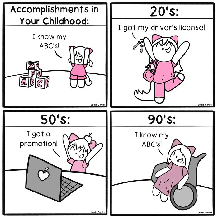 30 Cute And Snarky Comics About Everyday Life By Leelia Comics(New Pics)