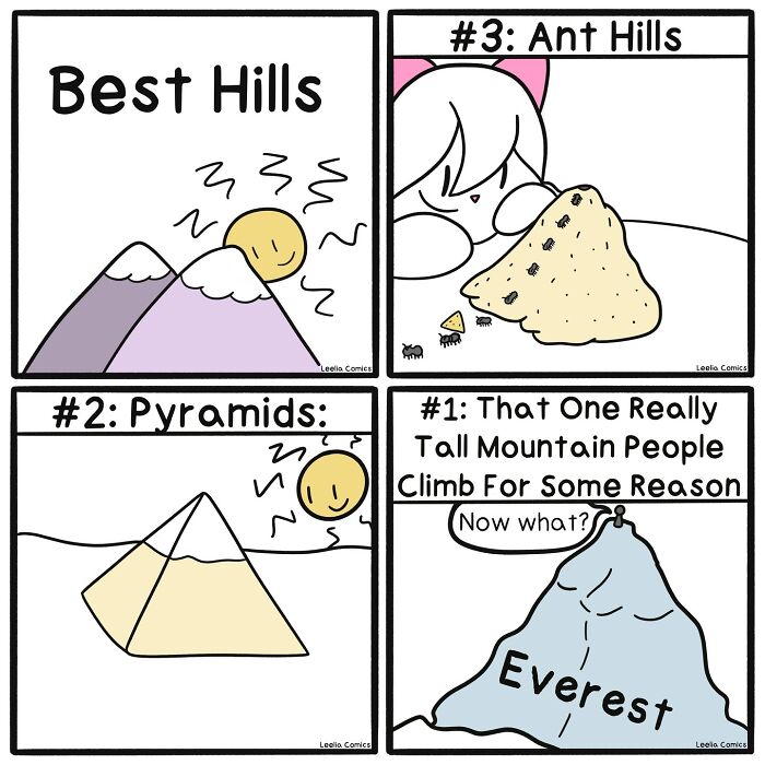 30 Cute And Snarky Comics About Everyday Life By Leelia Comics(New Pics)