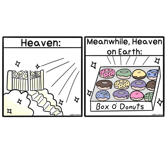 30 Cute And Snarky Comics About Everyday Life By Leelia Comics(New Pics)