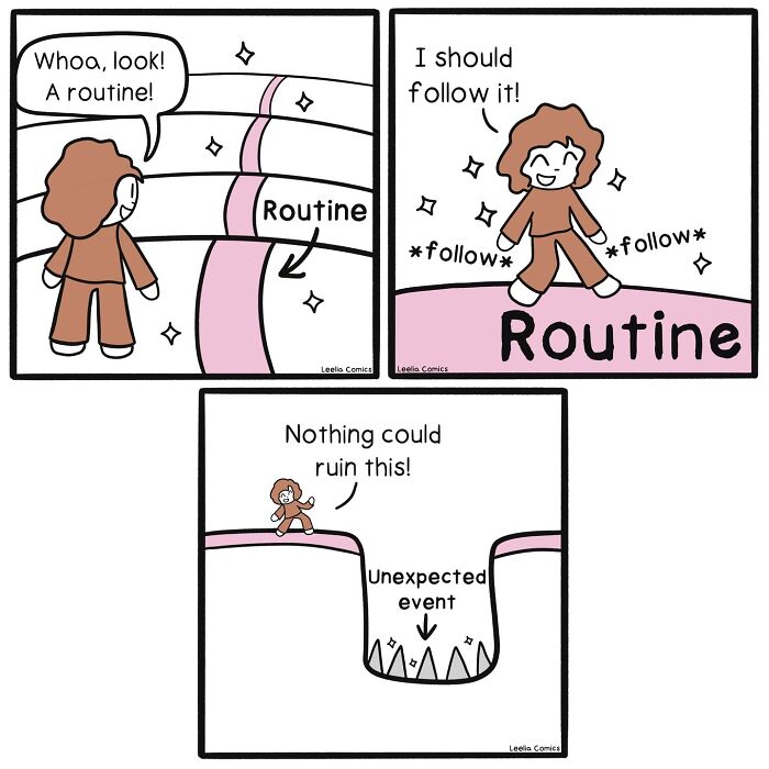 30 Cute And Snarky Comics About Everyday Life By Leelia Comics(New Pics)