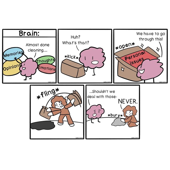30 Cute And Snarky Comics About Everyday Life By Leelia Comics(New Pics)