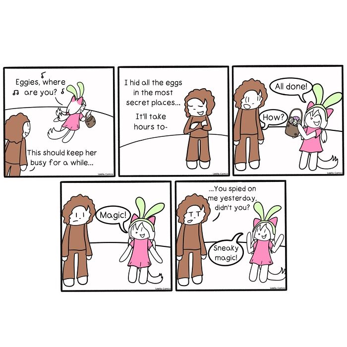30 Cute And Snarky Comics About Everyday Life By Leelia Comics(New Pics)