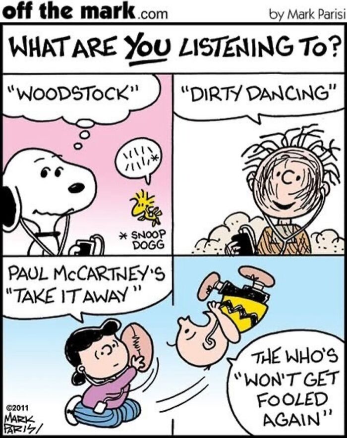 Mark Parisi Turns Music Taste Into A Hilarious Character Game In His New “Off The Mark” Comics (21 Pics)