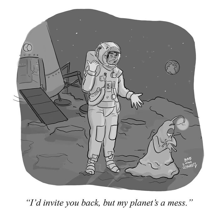 This Artist Turns Everyday Anxiety Into Brilliantly Absurd Cartoons That Feel Too Real (20 Pics)