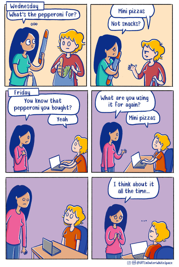 Artist Turns Random Thoughts Into Hilariously Absurd Comics That Perfectly Capture Everyday Life (22 New Pics)