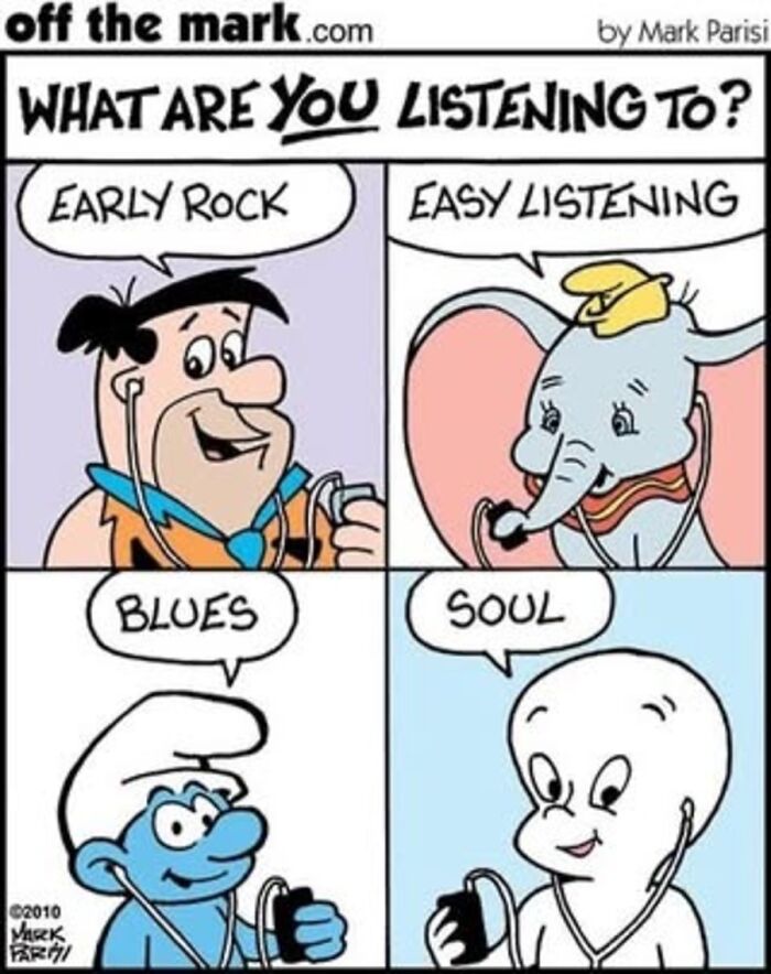 Mark Parisi Turns Music Taste Into A Hilarious Character Game In His New “Off The Mark” Comics (21 Pics)
