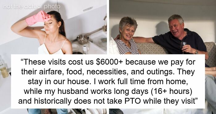 Husband’s Parents Plan Another Month-Long Visit, Wife Who Does All The Hosting Says Not This Time