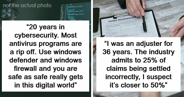 “Most Antivirus Programs Are A Ripoff”: 55 Industry Secrets That Sound Completely Illegal