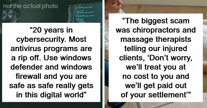 “Most Antivirus Programs Are A Ripoff”: 55 Industry Secrets That Sound Completely Illegal