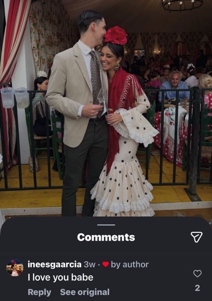 Couple at festive event with influencer girlfriend affectionate comment Couple at festive event with influencer girlfriend affectionate comment