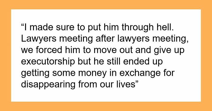 Guy Fights With His Late Wife’s Daughters For Her Fortune, Gets Taught A Lesson The Hard Way