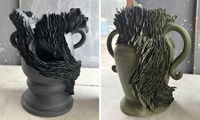 I've Created (And Am Continuing To Create) A Full Body Of These Porcelain Sculptures. Each Piece Is 20+ Hours