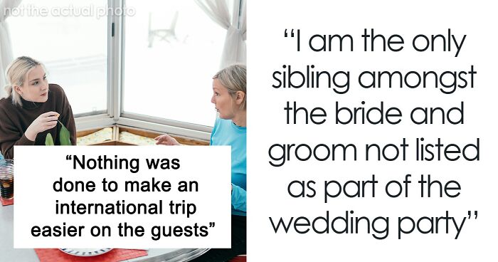 “I Became The Villain”: Woman Refuses To Attend Brother’s Wedding After Huge Miscommunication