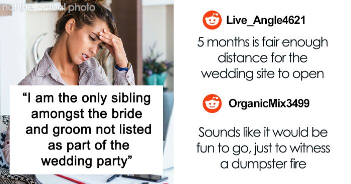 “I Became The Villain”: Woman Refuses To Attend Brother’s Wedding After Huge Miscommunication