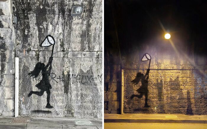 This French Street Artist Turns Cracks, Sidewalks, And Everyday Objects Into Clever Visual Jokes (43 New Pics)