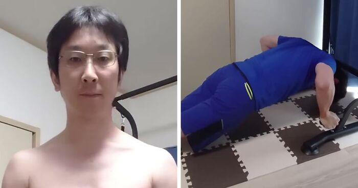 Japanese YouTuber Documents His Shocking Transformation After 3 Years Of Saitama Routine
