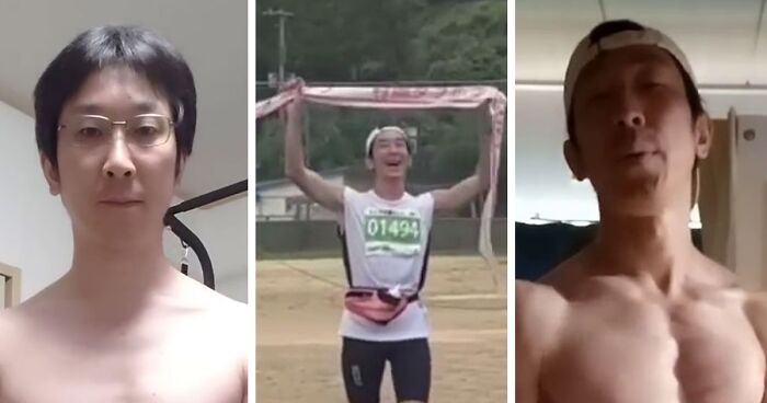 Japanese YouTuber Documents His Shocking Transformation After 3 Years Of Saitama Routine